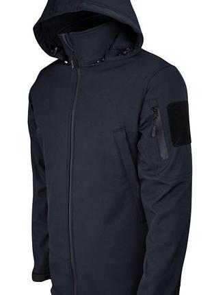 Куртка military softshell navy blue