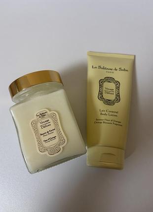 Баттер та лосьйон la sultane de saba orange blossom баттер для тіла та лосьйон залишки в рідних флаконах