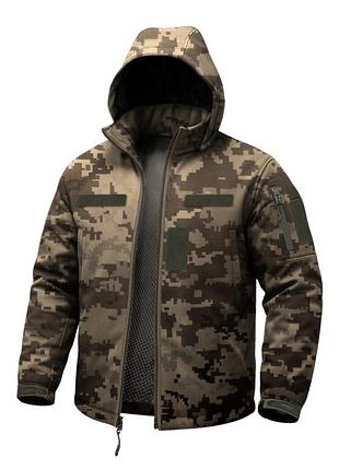 Куртка winter tactical army softshell pixel