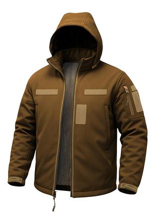 Куртка winter tactical army softshell coyote