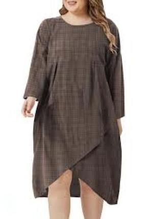 Стильне з кишенями плаття 👗