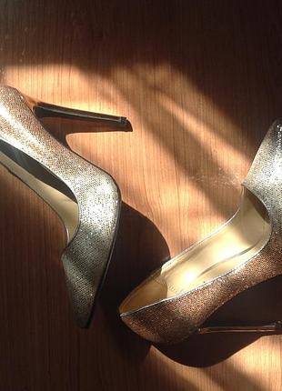 Лодочки жіночі golden size 3
