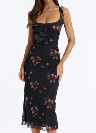 Жіноча сукня, нова, fashionnova, amelia floral , розмір м