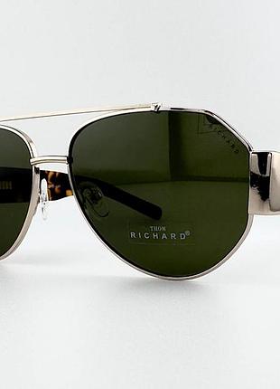 Мужские солнцезащитные очки thomлугard tr9084 col.03-p1 polarized авиаторы с поляризацией uv400
