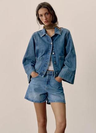 Джинсові шорти жіночі zara