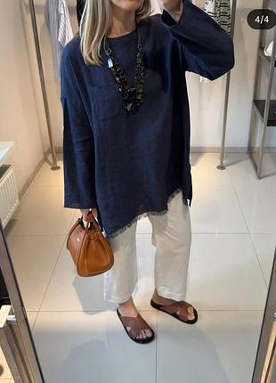 Блуза льон max mara