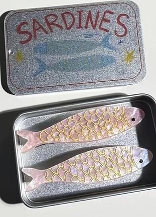 Заколки сардини