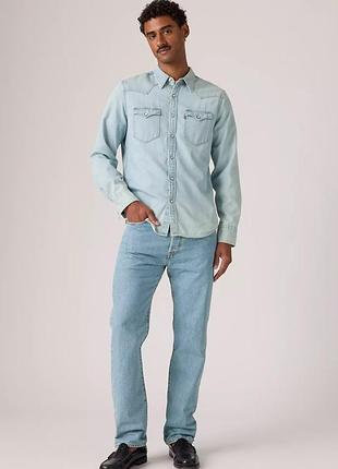 Оригінальні levi’s 501 original у культовому кольорі light stonewash – light wash штани денім denim