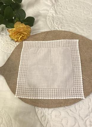 Носова хустинка ажурна 25*25см