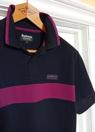 Футболка поло barbour оригінал в ідеалі