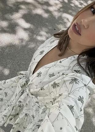 Платье коттон zara 3
