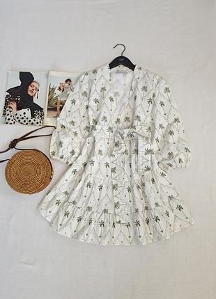 Платье коттон zara 4