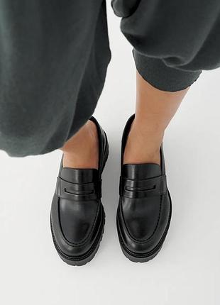 Фірмові шкіряні лофери туфлі vagabond shoemakers kenova penny loafer