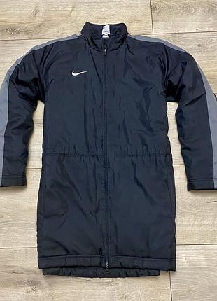 Винтажная удлиненная куртка парка nike team 2010 оригинал, размер m