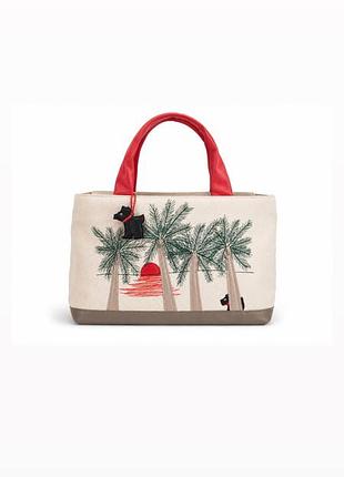 Жіноча сумка radley з принтом пальм – оригінал, стан ідеальний