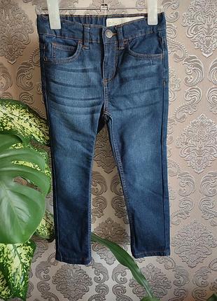 Джинсы lupilu (110 см / 4-5 лет), slim fit, утяжка в поясе