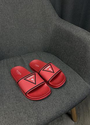 Оригінальні круті шльопанці guess