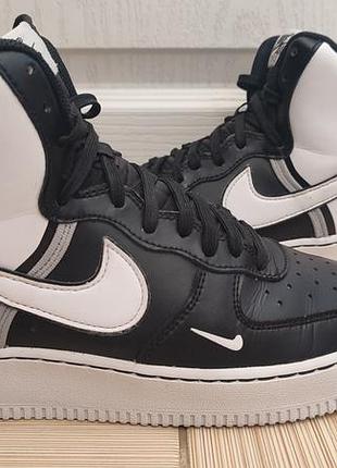 Кожаные кроссовки хайтопы nike air force 1 high lv8 2, 39 р, 24,5-25 см