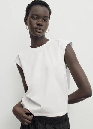 Блуза котон massimo dutti