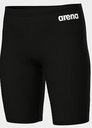 Плавки arena team swim jammer solid черный, белый дит 164 см
