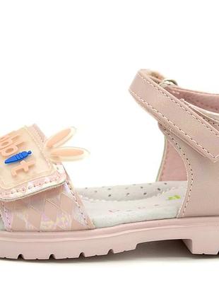 Босоножки для дівчинки y.top рожевий (hl413-3 pink (28 (17,5 см))