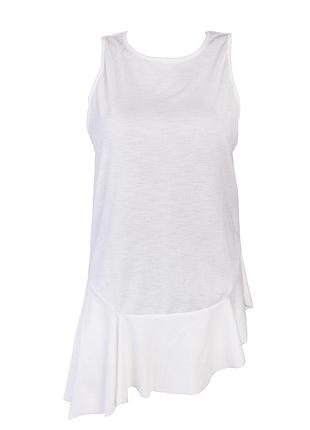 Женская блуза m 46 белый zara
