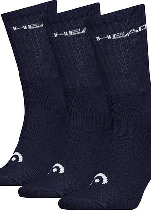 Носки head elements all sports crew 3p синий 39-42 (701229008-003) 701229008-003