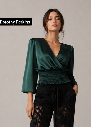 Блуза топ женская атласная от бренда dorothy perkins s