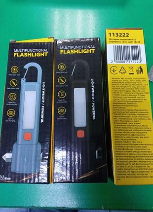 Фонарь фонарик б/у фонарик led с крючком арт. 113222