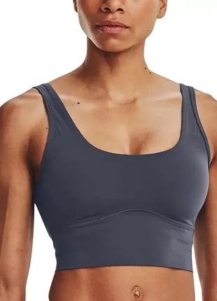 Under armour женский топ crop tank 1373924-004 размер s