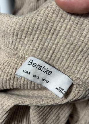 Кофта джемпер топ у рубчик bershka 6
