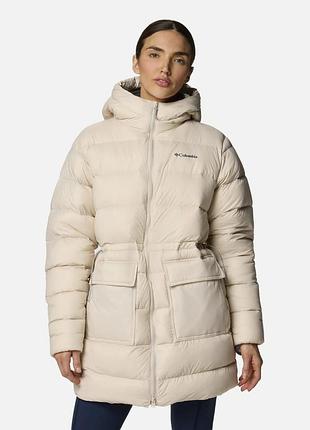 Пуховик harmony fallstm mid down jacket 2085341clb-278 columbia l (48) бежевый 2085341clb-278 xs