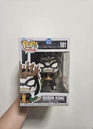 Фігурка funko dc heroes: robin king фанко король робін 581