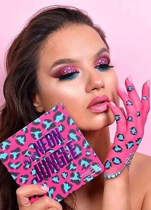 Палетка теней для век makeup obsession neon jungle 16 pan