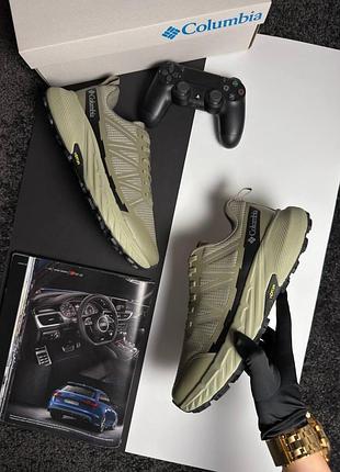 Чоловічі кросівки columbia trail vibram olive black