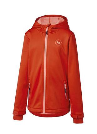 Куртка softshell (софтшел) водоотталкивающая и ветрозащитная для девочки rocktrail bionic-finish® eco 418412 158-164 см (12-14