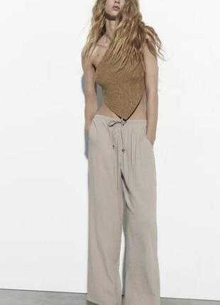 Легкие летние брюки zara