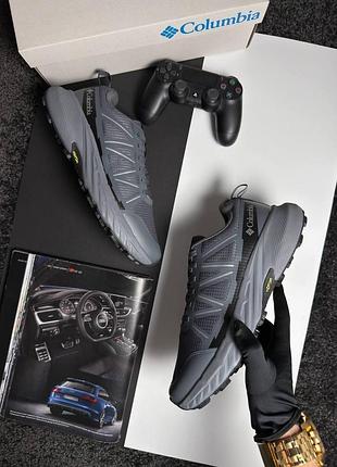 Чоловічі кросівки columbia trail vibram grey