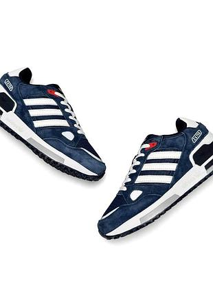 Чоловічі кросівки adidas zx 750 new navy white