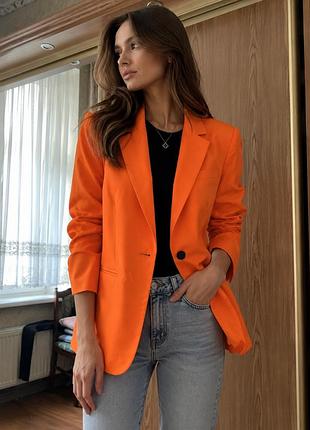 Піджак оранжевий з підкладкою vero moda новий