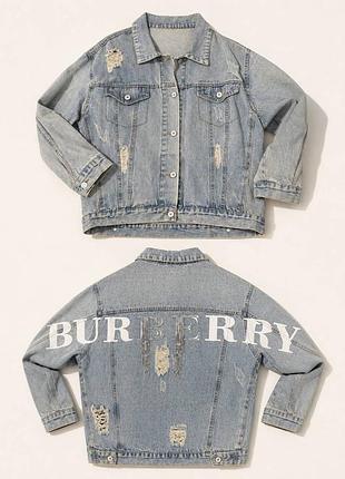 Джинсовка burberry