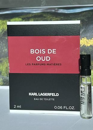 Оригінал пробник karl lagerfeld bois de oud