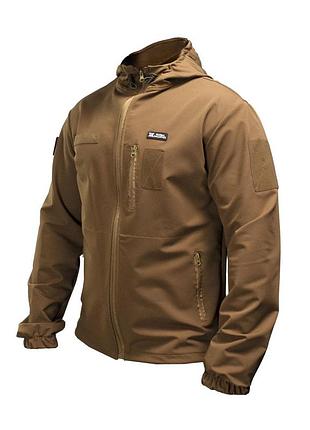 Куртка тактична global ballistics soft shell. койот xxl