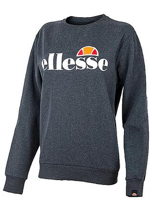 Жіночий світшот еліс оригінал ellesse agata sgs03238-dark-grey-marl