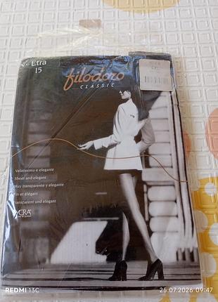 Капронові колготи filodoro 15 ден