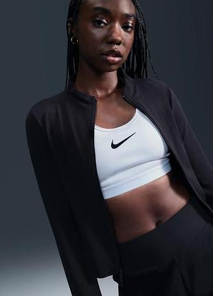 Жіночий рашгард nike zenvy women’s dri-fit full-zip long-sleeve top fv7423-010 розмір: s