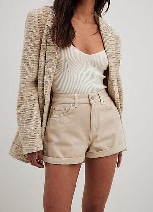 Шорты джинсовые цвета кемэл primark