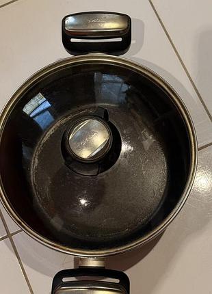 Каструля сотейник tefal 24 см з кришкою