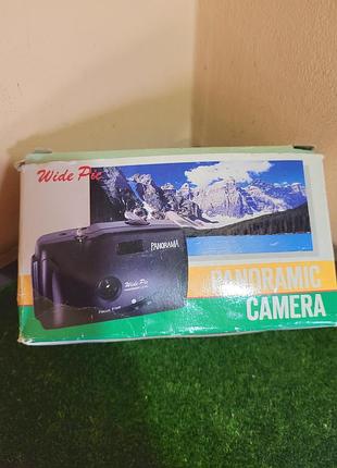 Новый пленочный фотоаппарат panorama wide pic 35mm (полный комплект)