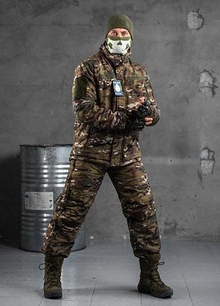 Зимовий костюм single sword multicam. чоловічий зимовий костюм мультикам